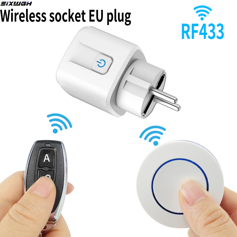 Universal Remote Smart Home - Soket Nirkabel RF433 Smart Home Remote