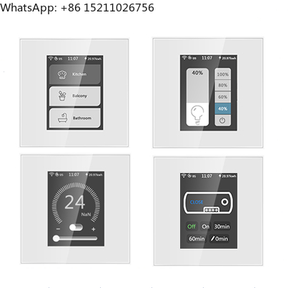 Smart Home Touchscreen Control Panel - Panel Kontrol Layar Sentuh LCD Lanbon