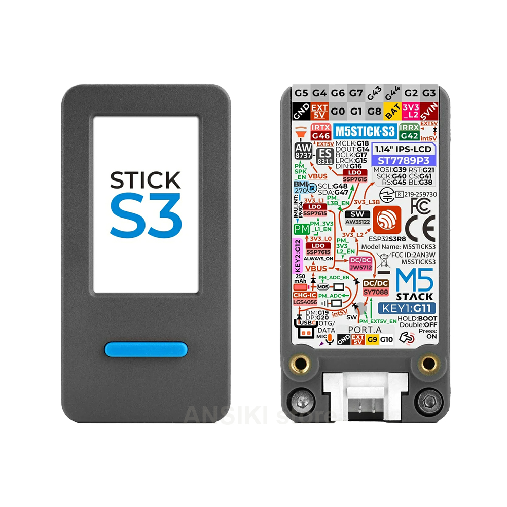Smart Home Panel - M5Stack M5StickS3 ESP32-S3 Kit Pengembangan IoT