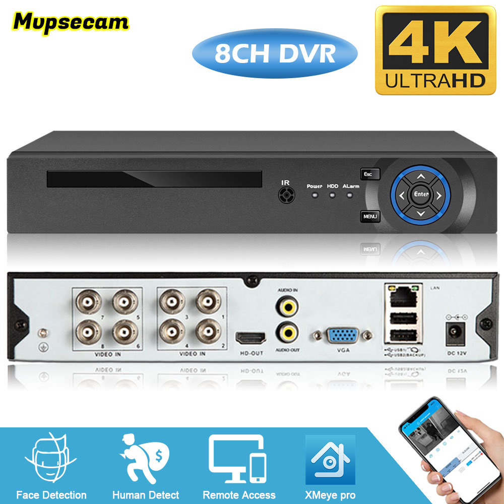 Smart Home Microsoft - Xmeye 4K 8MP Keamanan CCTV DVR