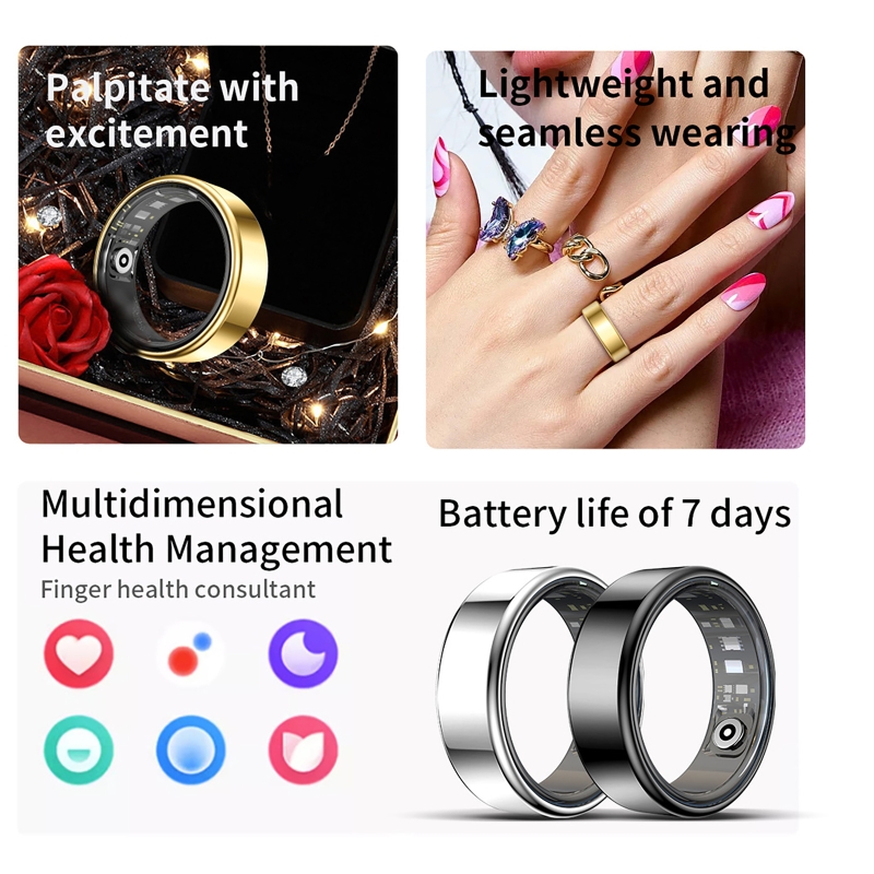 Smart Home Trainer - Cincin Pintar Pelacak Kesehatan Monitor Detak