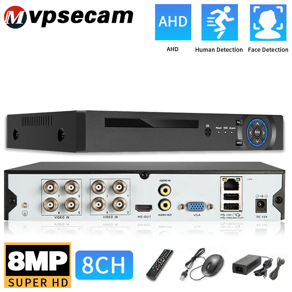 Smart Home Microsoft - Xmeye 4K 8MP Keamanan CCTV DVR