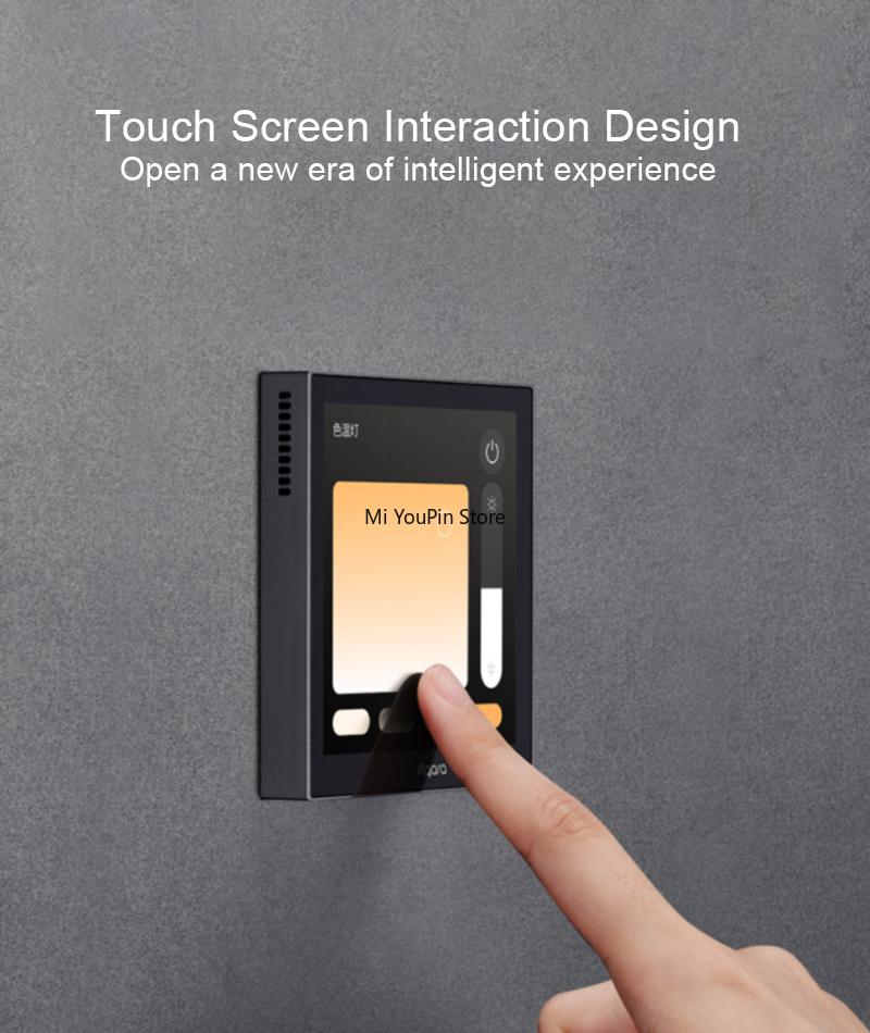 Smart Home Touchscreen Control Panel - Panel Saklar Smart Scene Aqara Baru