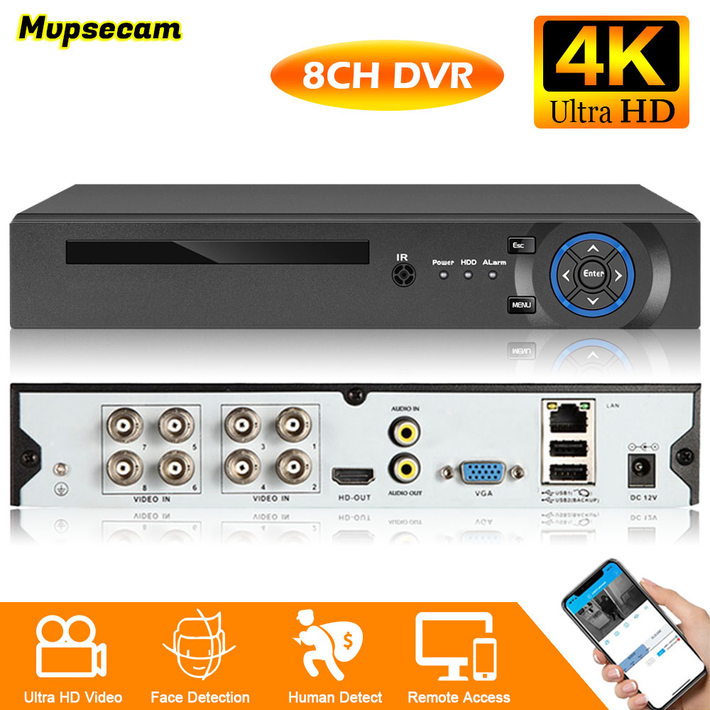 Smart Home Microsoft - 4K 8MP Keamanan CCTV DVR Rumah