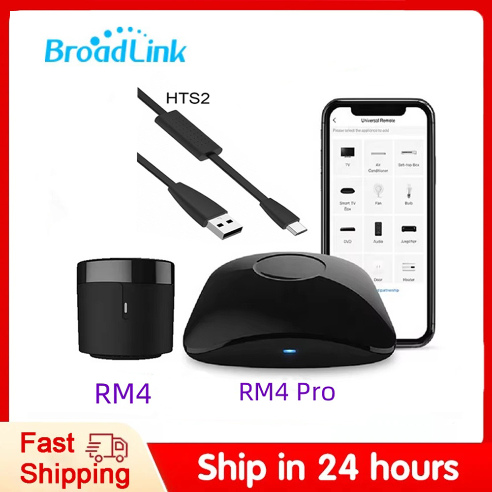Universal Remote Smart Home - BroadLink RM4 Pro RM4+ HTS2 Versi