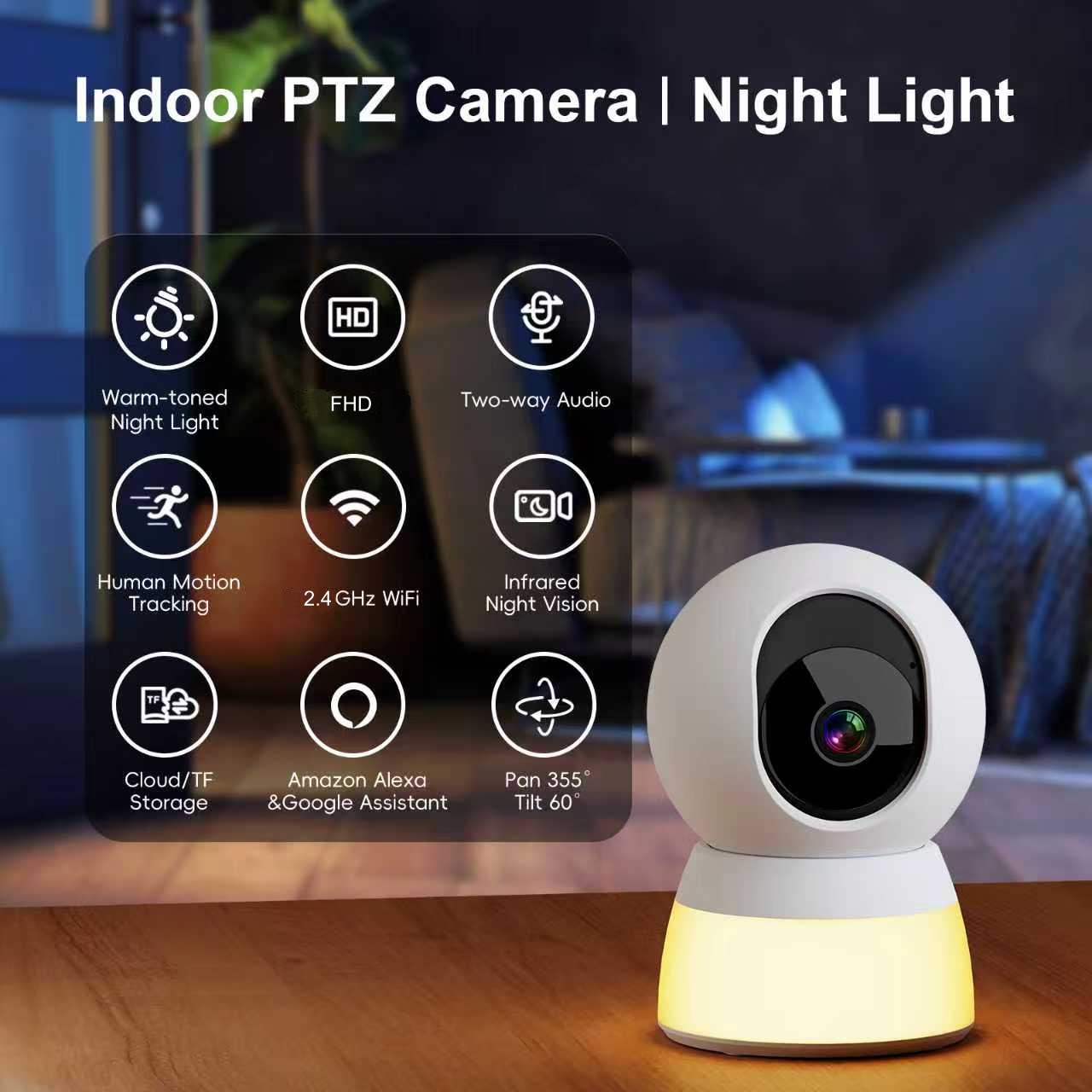 Smart Baby Night Light - Monitor Bayi Pintar Dengan Lampu Malam,