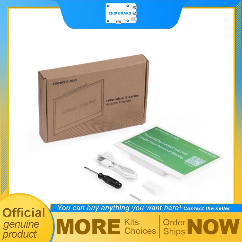 Smart Home Panel - Seeedstudio reTerminal E1002 Layar ePaper Berwarna