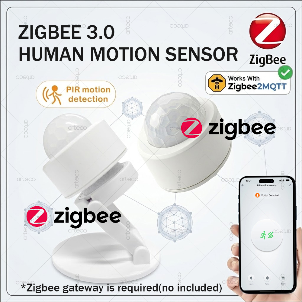 Smart Home Zentrale - Zigbee 3.0 Sensor Gerak PIR Mini