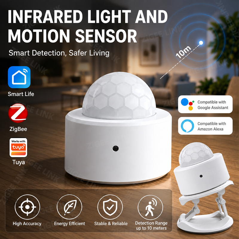 Smart Home Zentrale - ZigBee 3.0 PIR Sensor Gerak Nirkabel