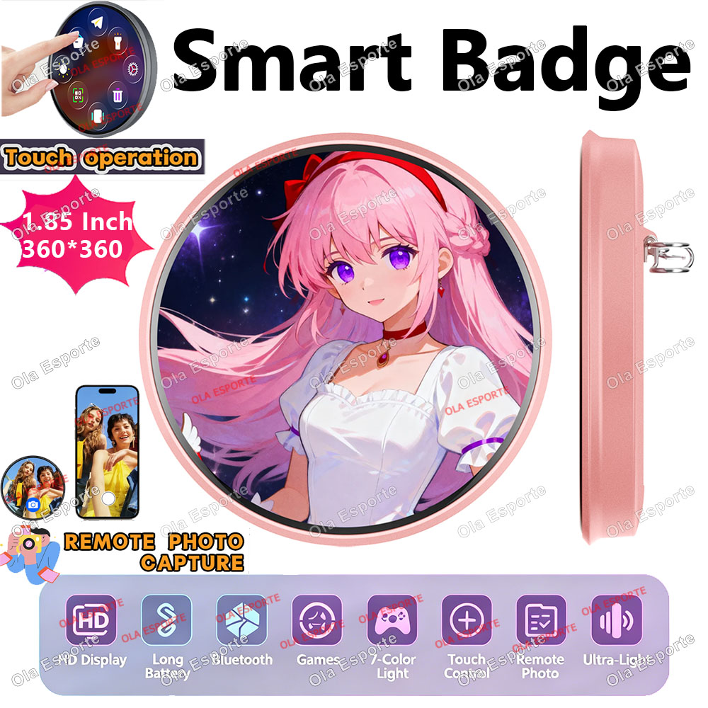 Smart Home Icon - 2026 Pin Tampilan Lencana Elektronik Anime
