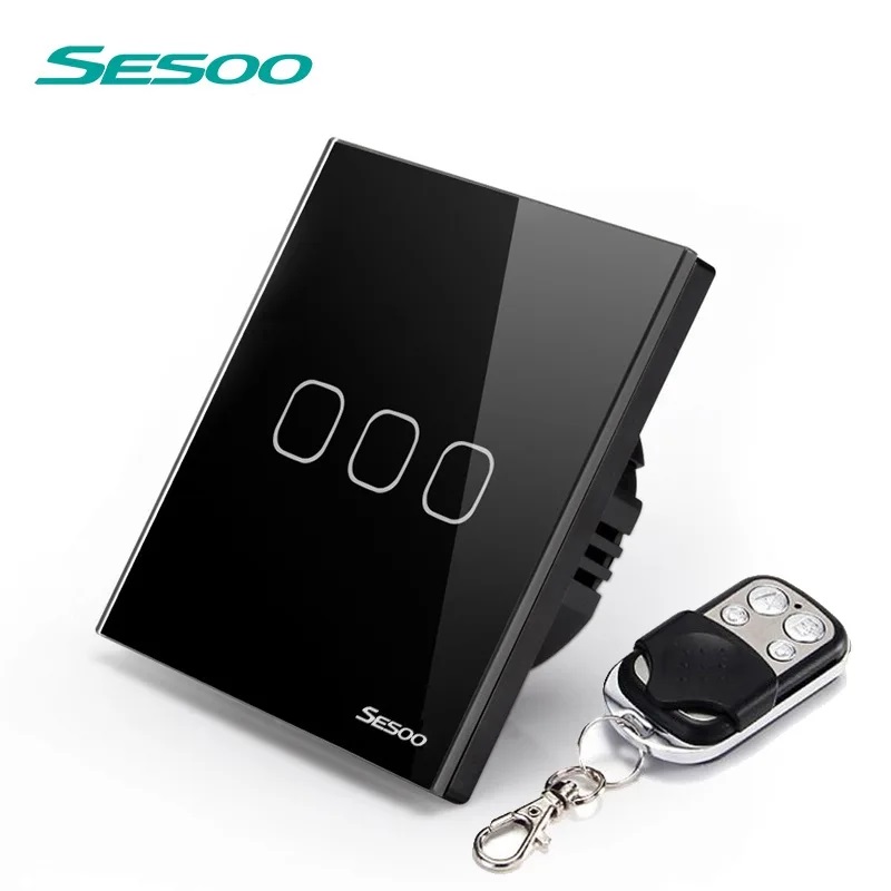SESOO sakelar sentuh jarak jau - Smart Home Touchscreen Control Panel ulasan dan harga