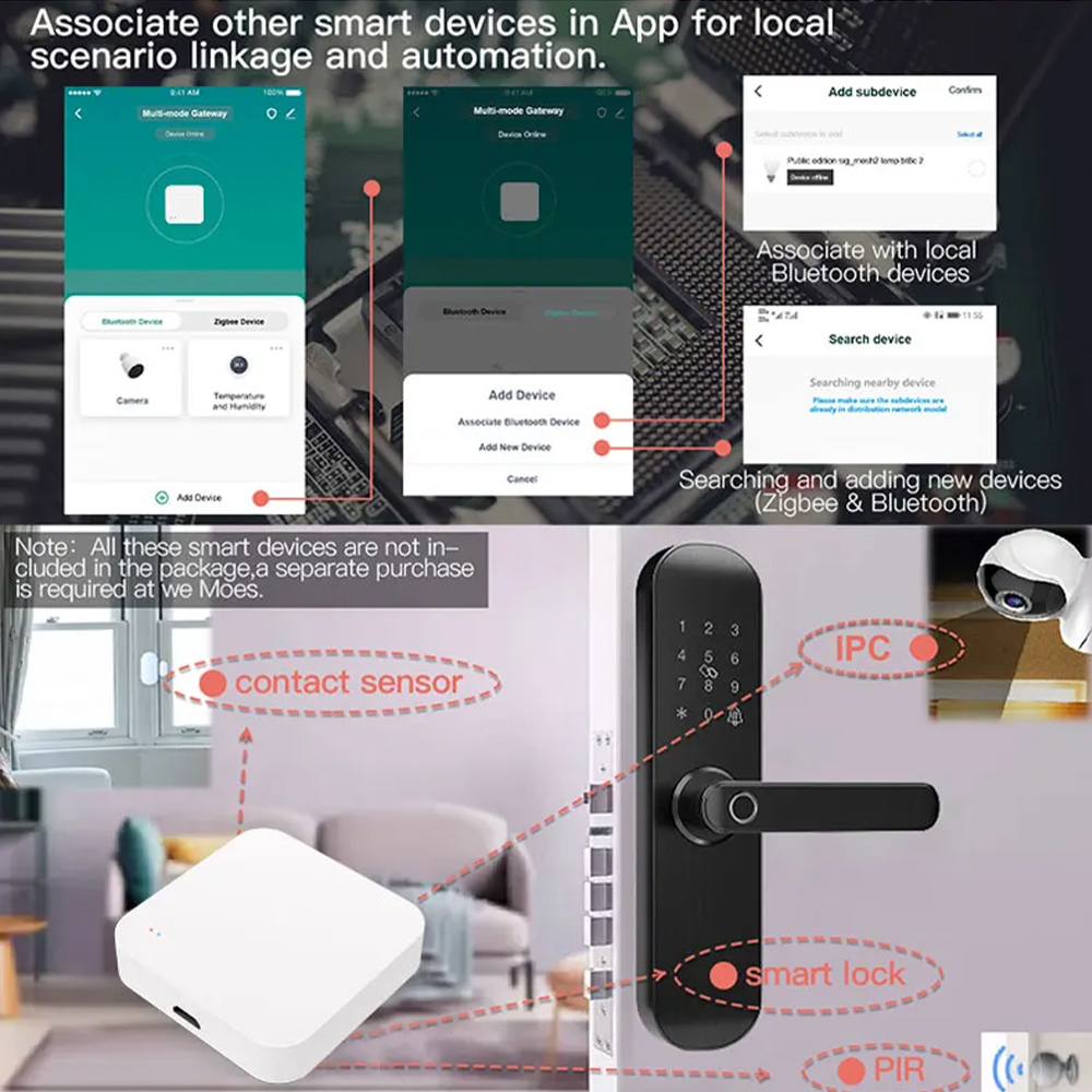 Zigbee Tuya Hub Gateway Blueto - Smart Home Gira ulasan dan harga
