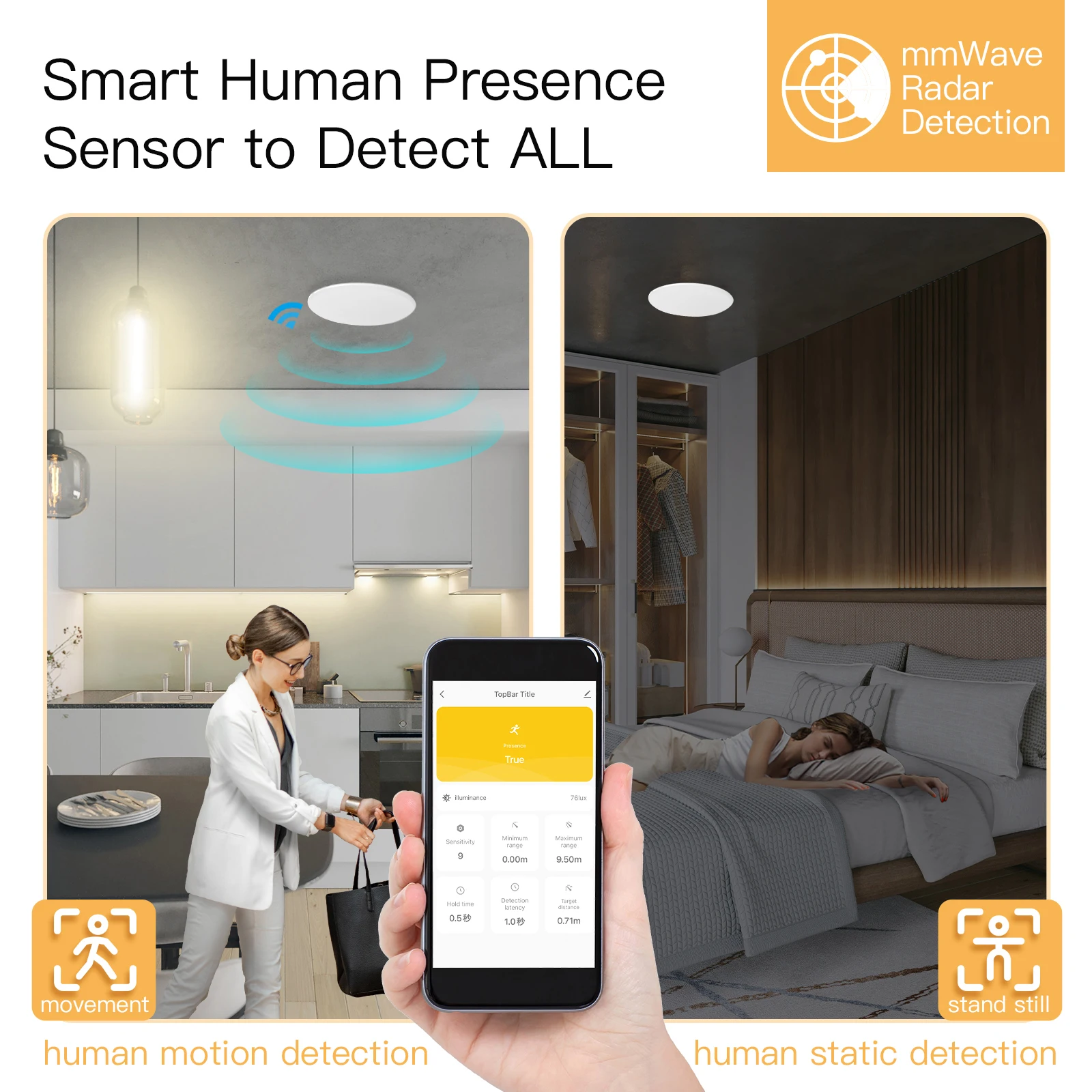 ZigBee Tuya Hub PIR langit-lan - Smart Home Zentrale ulasan dan harga