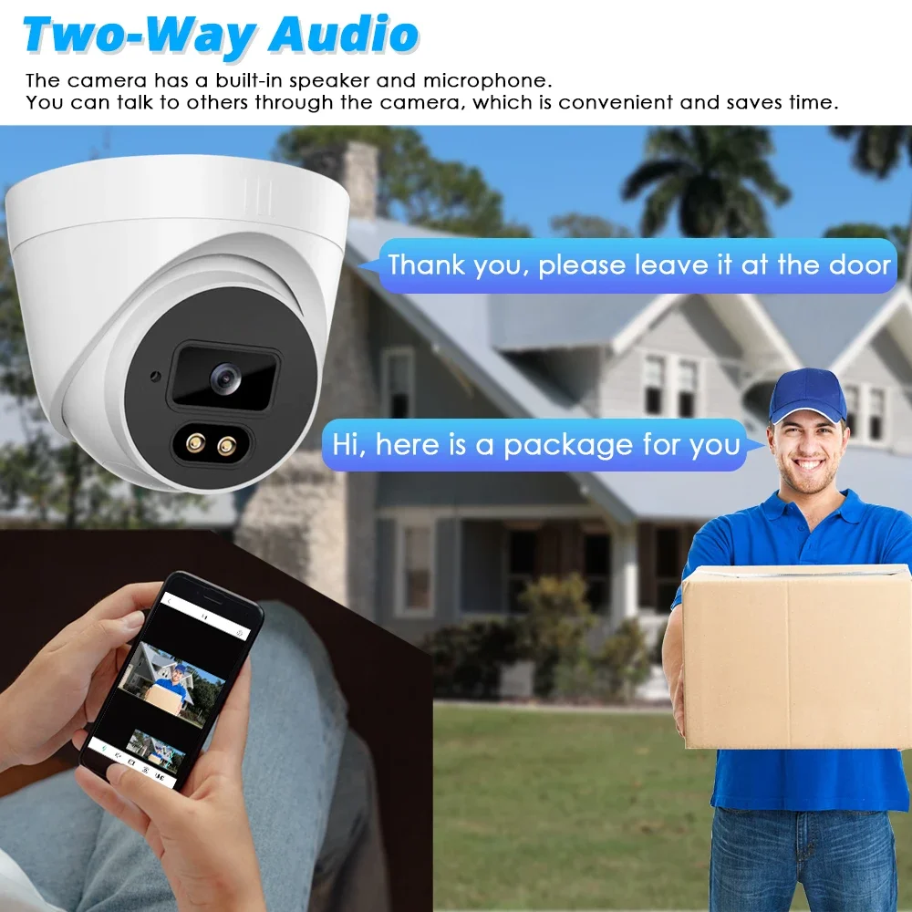 Kamera POE 6MP Video pintar HD - Smart Home Windows App ulasan dan harga