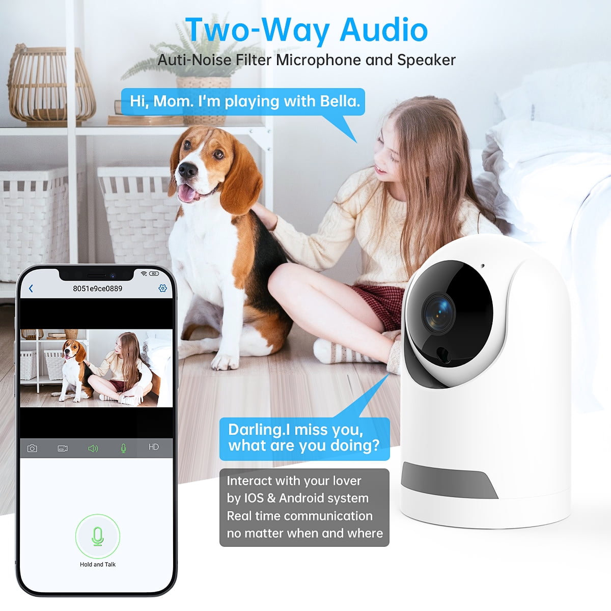 ANSVICAM 2K 5MP Kamera Keamana - Smart Home Windows App ulasan dan harga