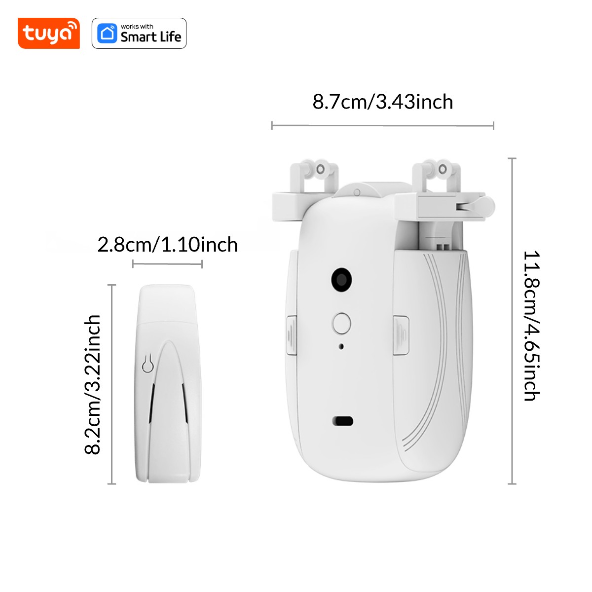 Robot tirai WiFi cerdas Tuya ( - Smart Home Gira ulasan dan harga