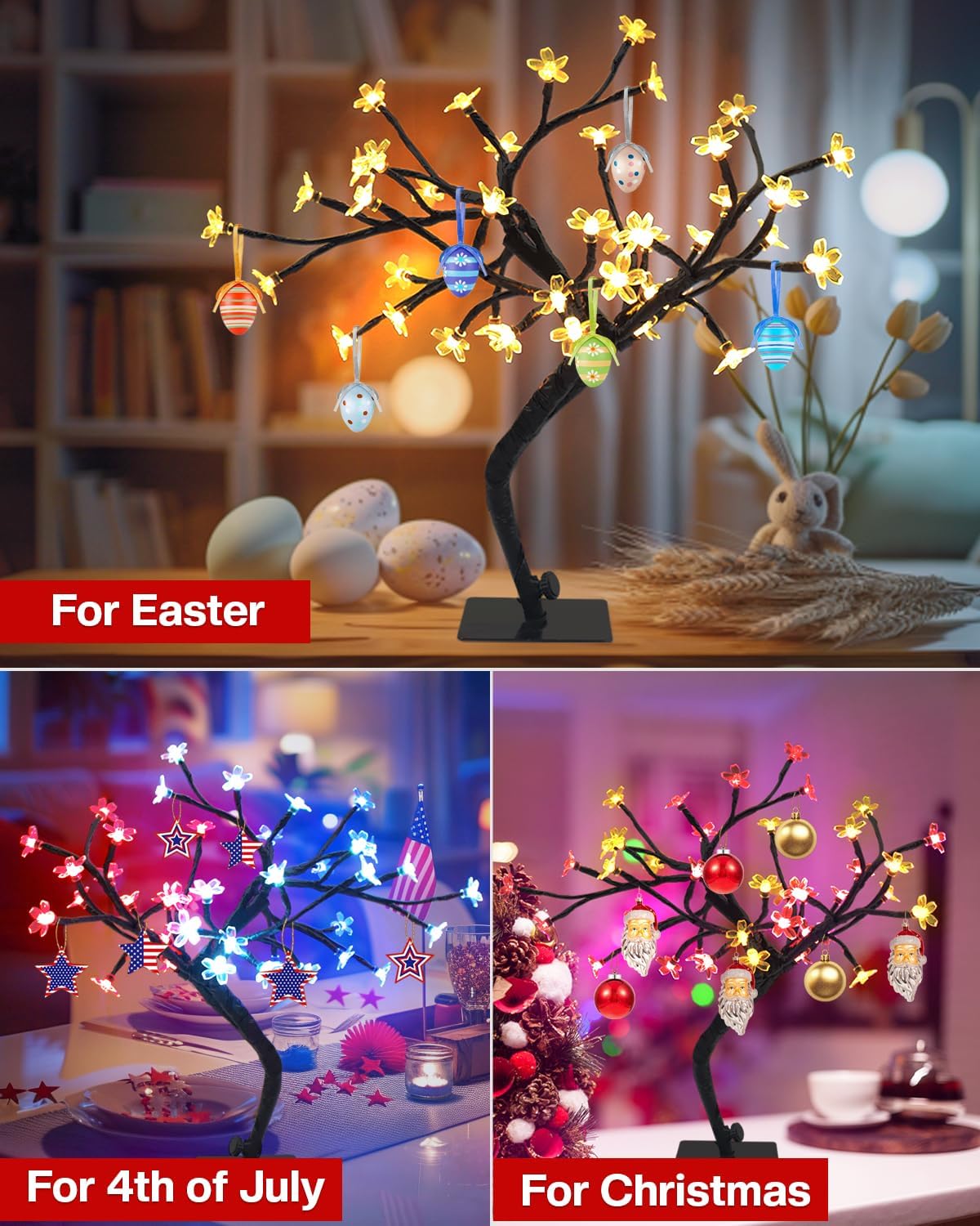 Lampu Pohon Sakura USB Pintar  - Smart Baby Night Light ulasan dan harga