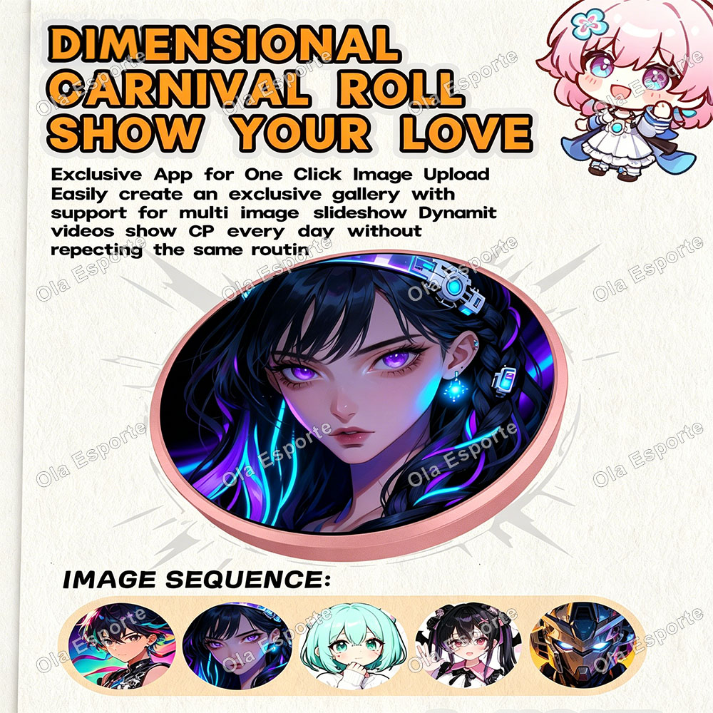 Pin Display E-Badge Anime 1,85 - Smart Home Icon ulasan dan harga