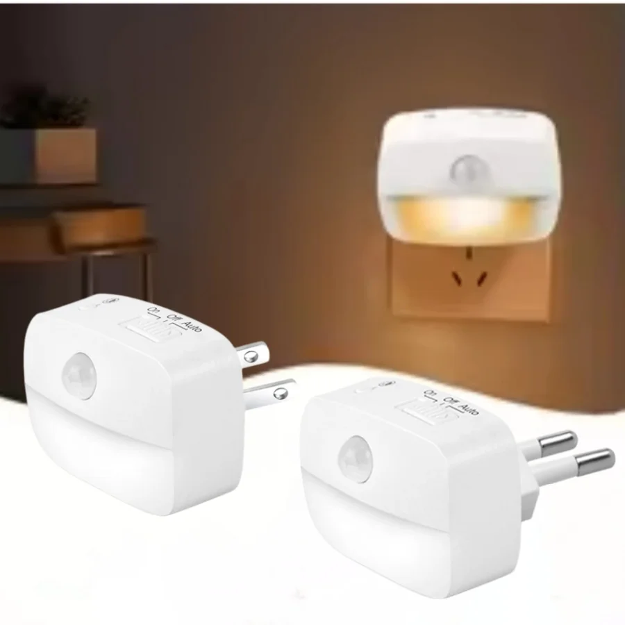 Lampu Malam LED Sensor dengan  - Smart Baby Night Light ulasan dan harga