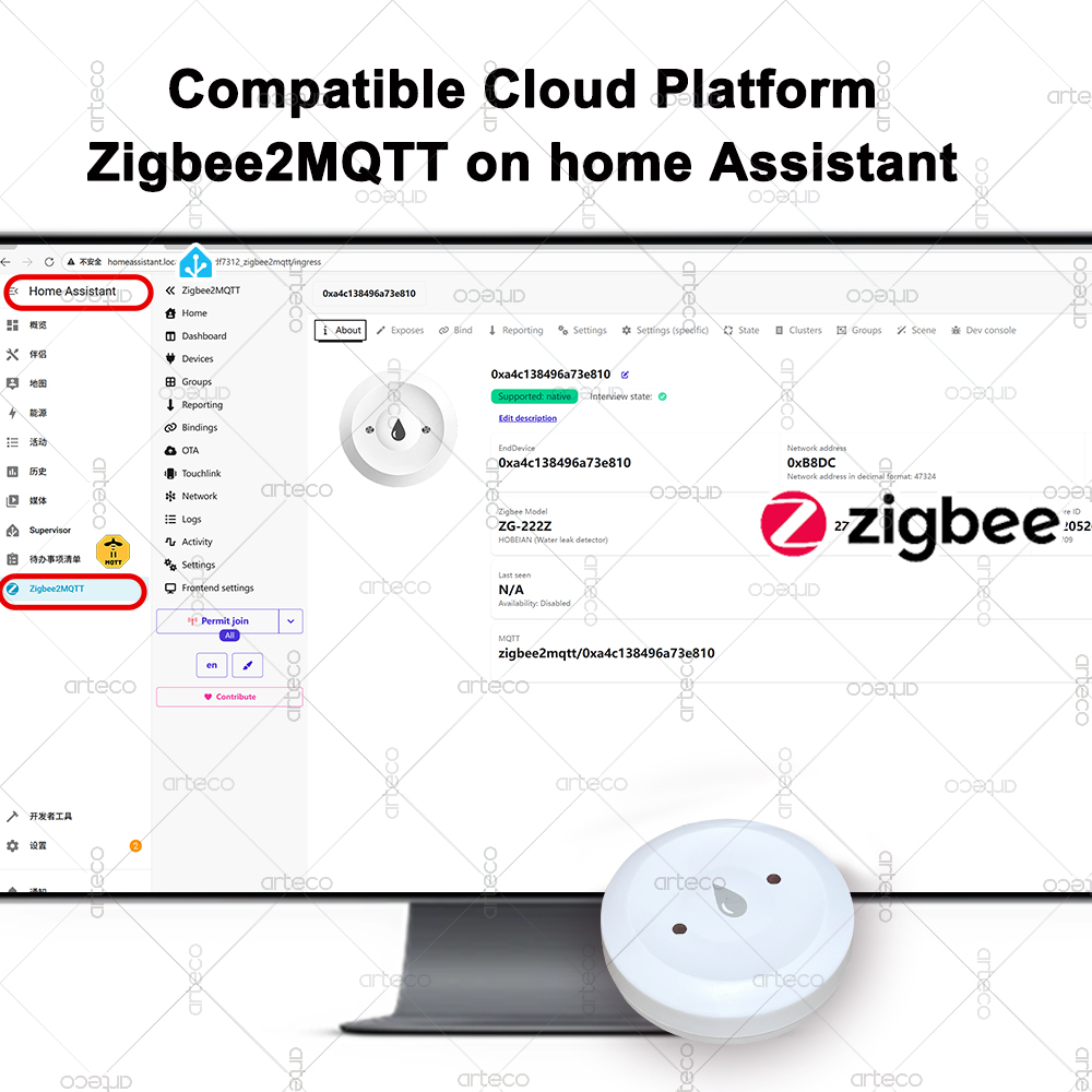 Tuya Smart Zigbee Sensor Air D - Smart Home Zentrale ulasan dan harga