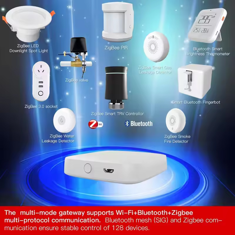 MOES Tuya ZigBee3.0 Smart Hub, - Smart Home Gira ulasan dan harga