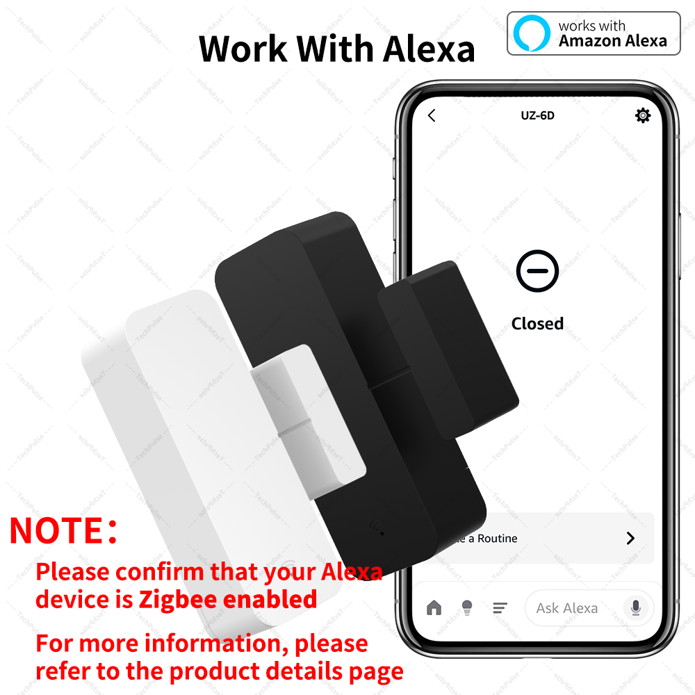 Sensor Kontak Jendela Pintu Zi - Smart Home Zentrale ulasan dan harga