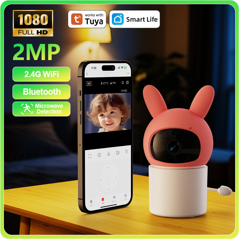 Tuya 2MP HD Smart Baby Monitor - Smart Baby Night Light ulasan dan harga