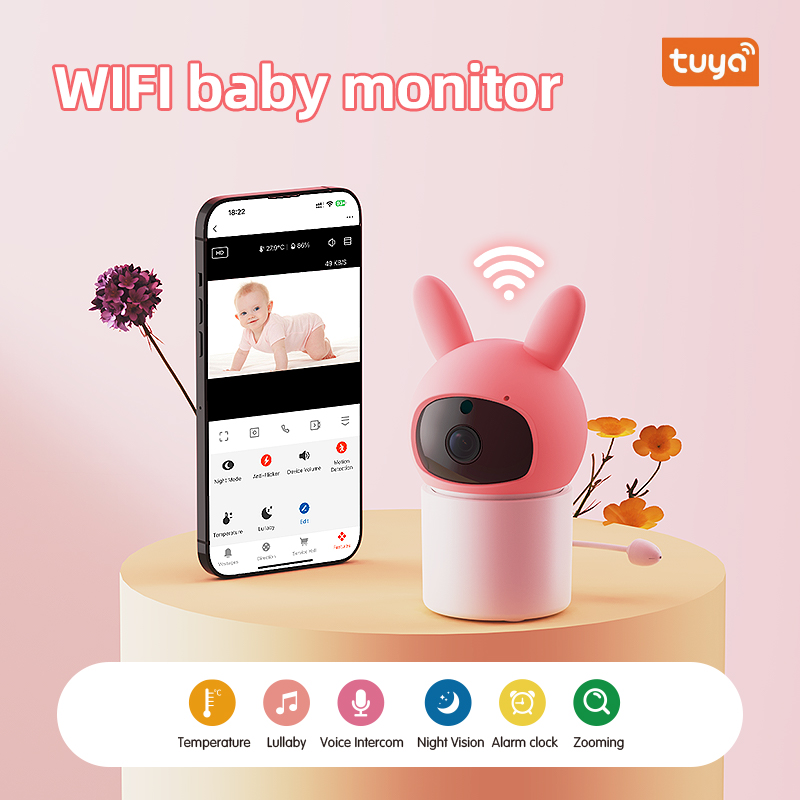 Tuya 2MP HD Smart Baby Monitor - Smart Baby Night Light ulasan dan harga