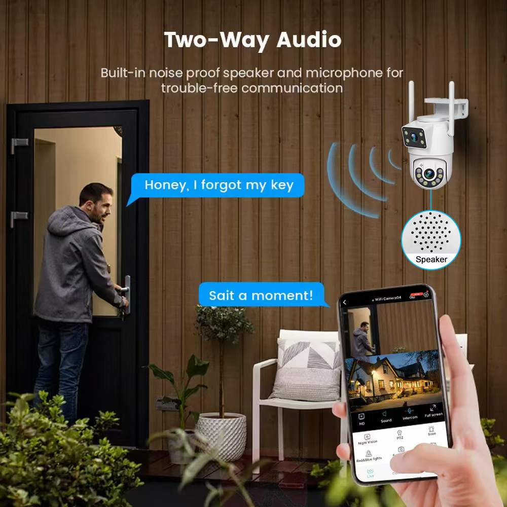 Kamera Dome IP PTZ Nirkabel Le - Smart Home Windows App ulasan dan harga