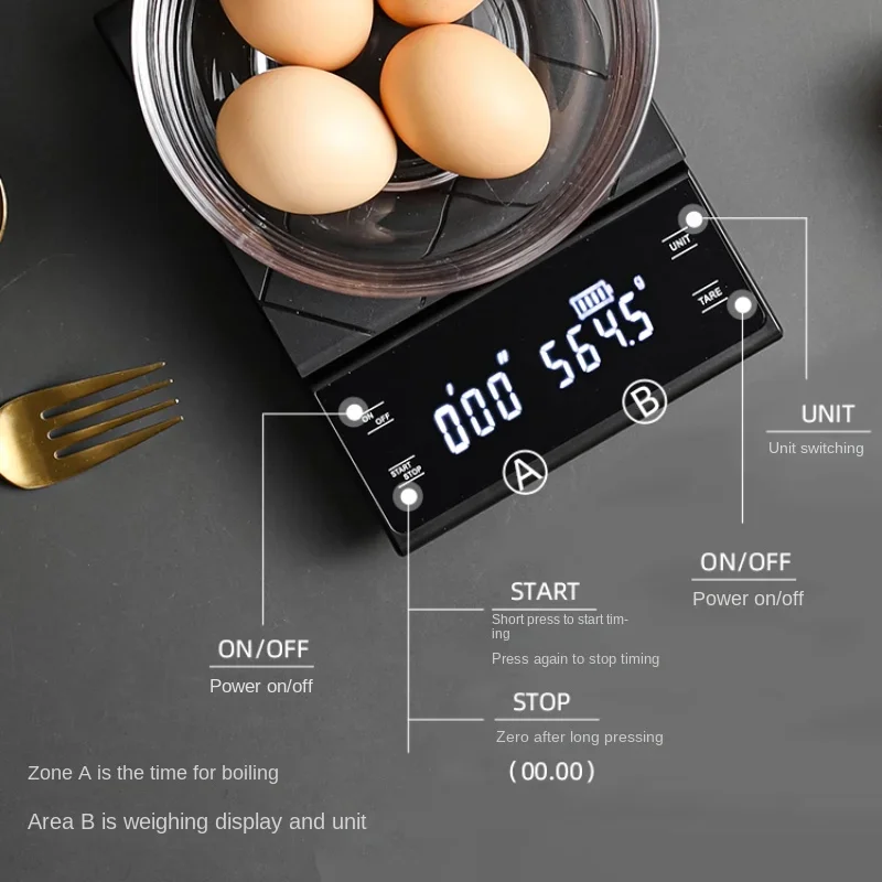 Timbangan Kopi Dapur dengan Pe - Smart Home Utensils ulasan dan harga