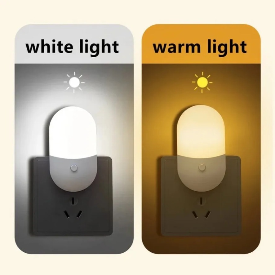 Lampu Malam LED Steker EU/US L - Smart Baby Night Light ulasan dan harga