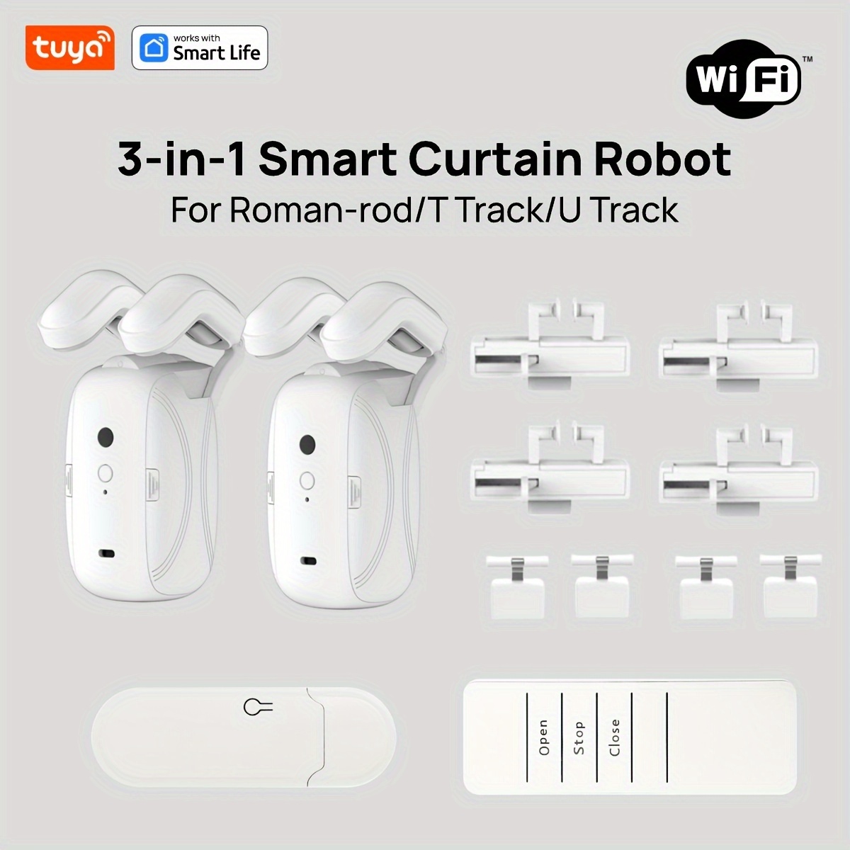 1/2 Buah Robot Tirai WiFi Pint - Smart Home Gira ulasan dan harga