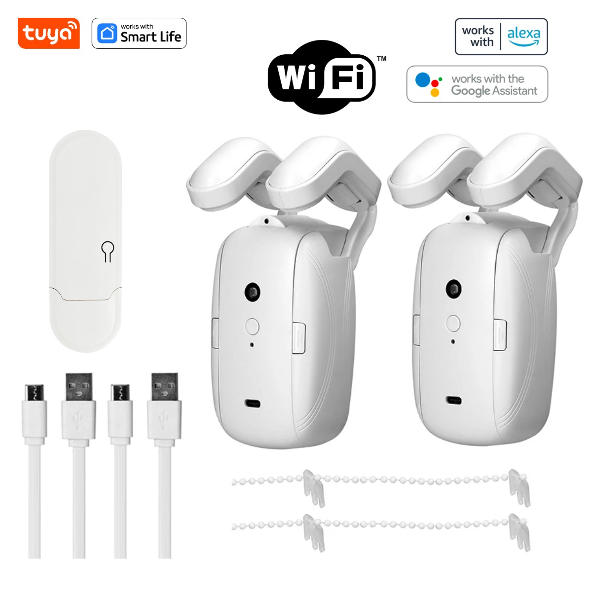 1/2 Buah Robot Tirai WiFi Pint - Smart Home Gira ulasan dan harga