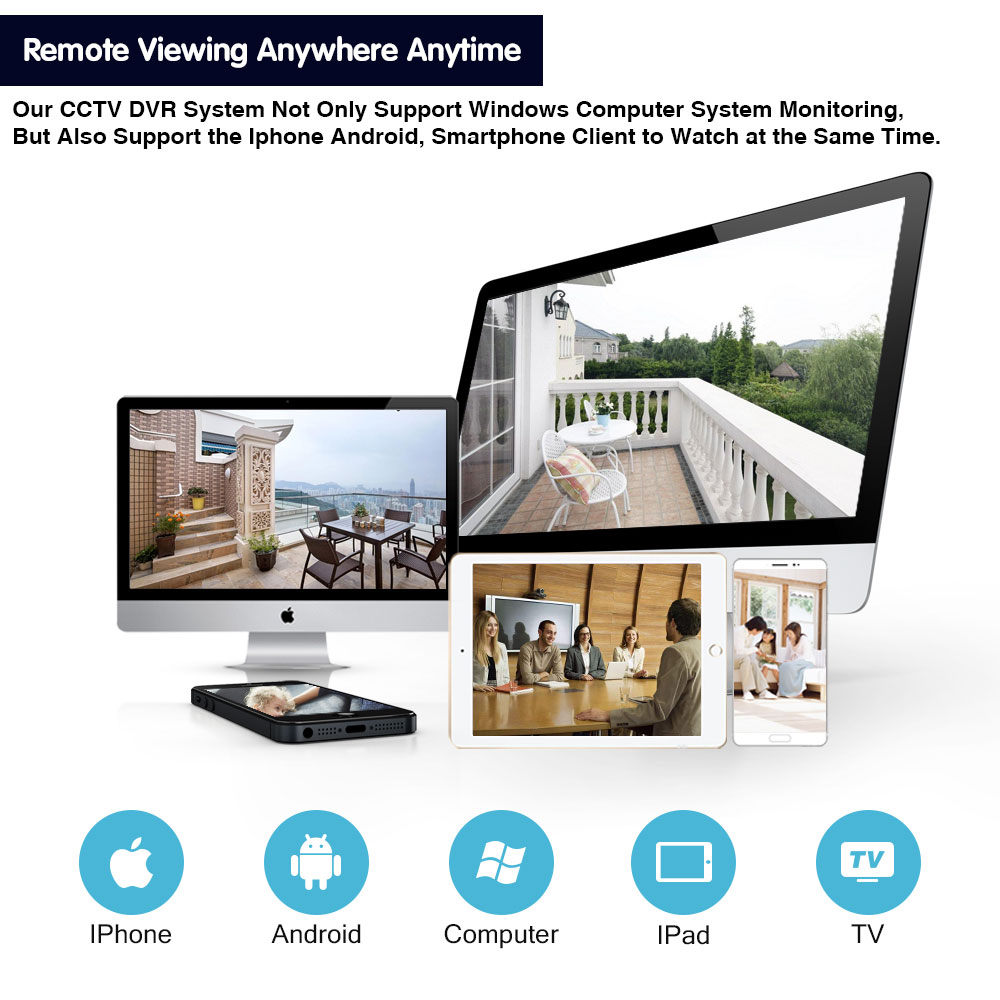 4K 8MP Keamanan CCTV DVR Rumah - Smart Home Microsoft ulasan dan harga