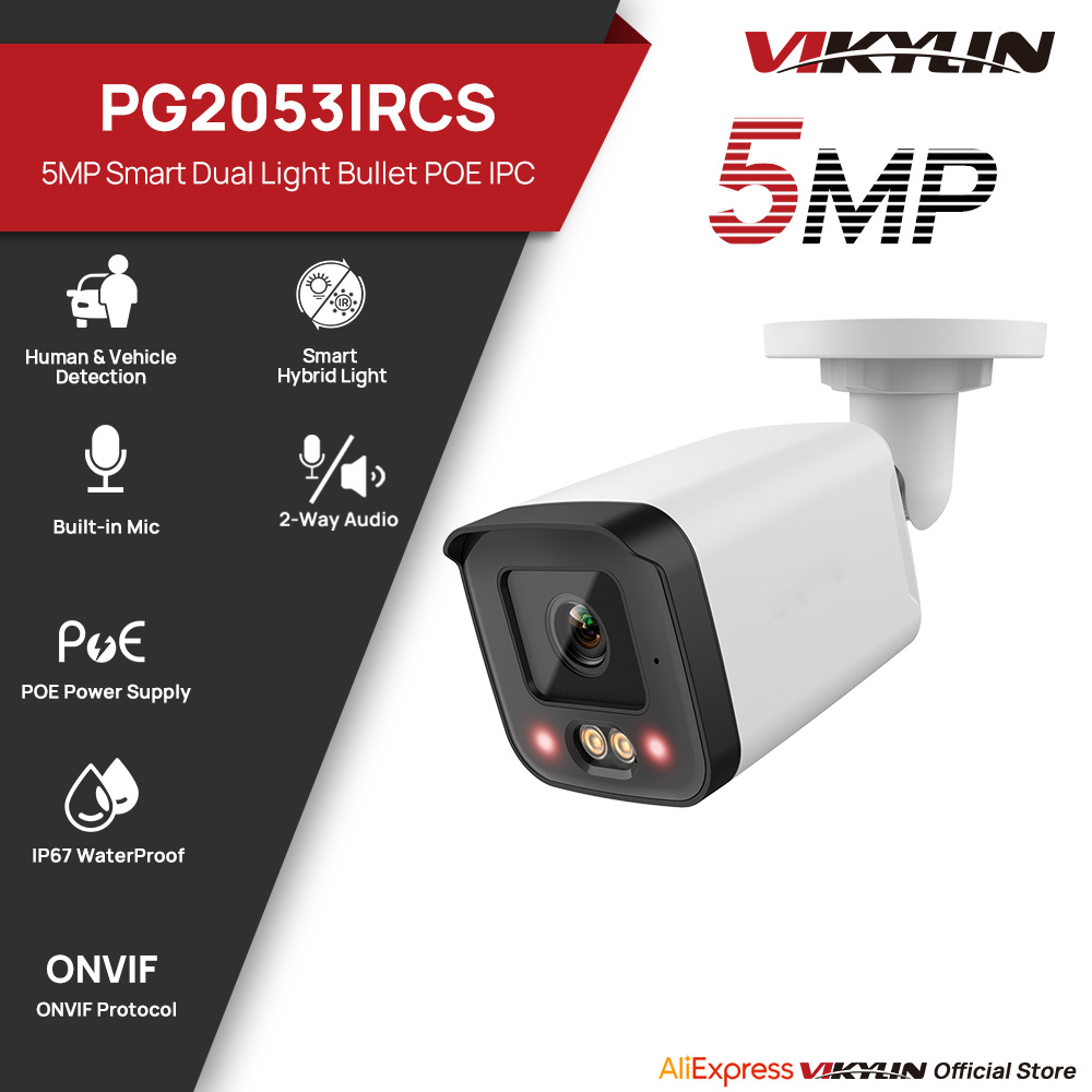 Kamera Keamanan IP VIKYLIN 5MP - Smart Home Microsoft ulasan dan harga
