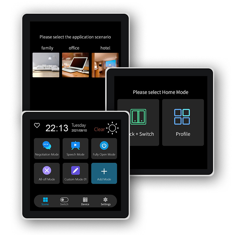 FUERS Layar Sentuh 4 Inci Sake - Smart Home Touchscreen Control Panel ulasan dan harga