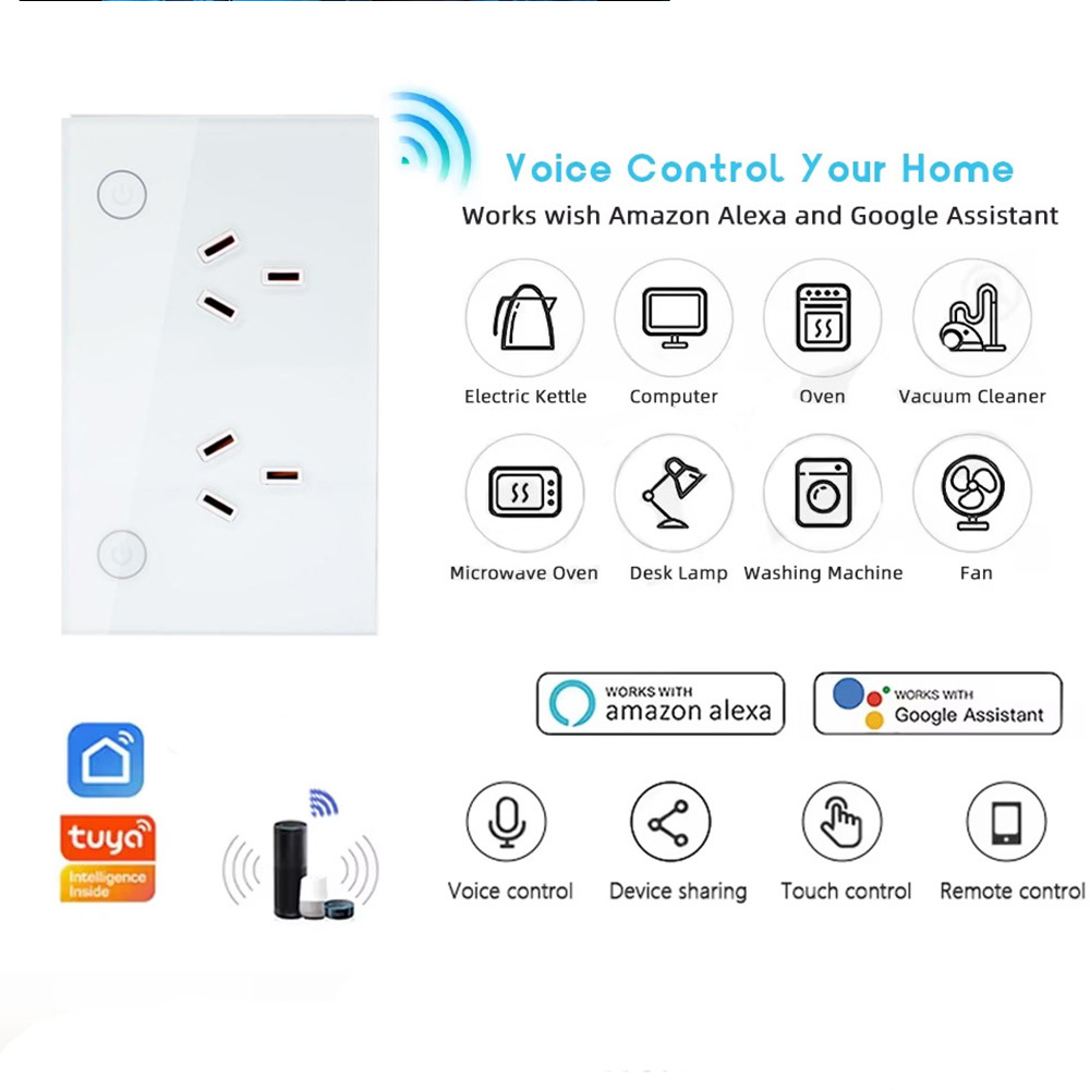 Stop Kontak Dinding Pintar Zig - Smart Home Panel ulasan dan harga