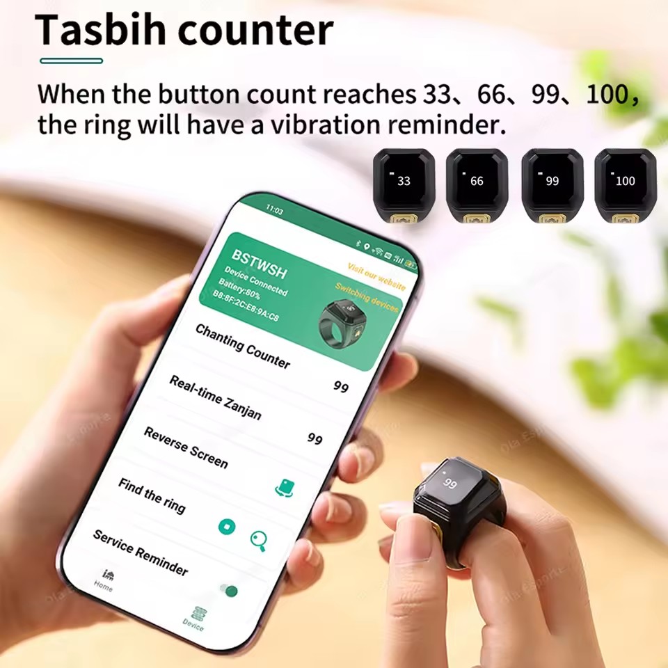 Cincin Pintar Muslim Qibla Zik - Smart Home Trainer ulasan dan harga