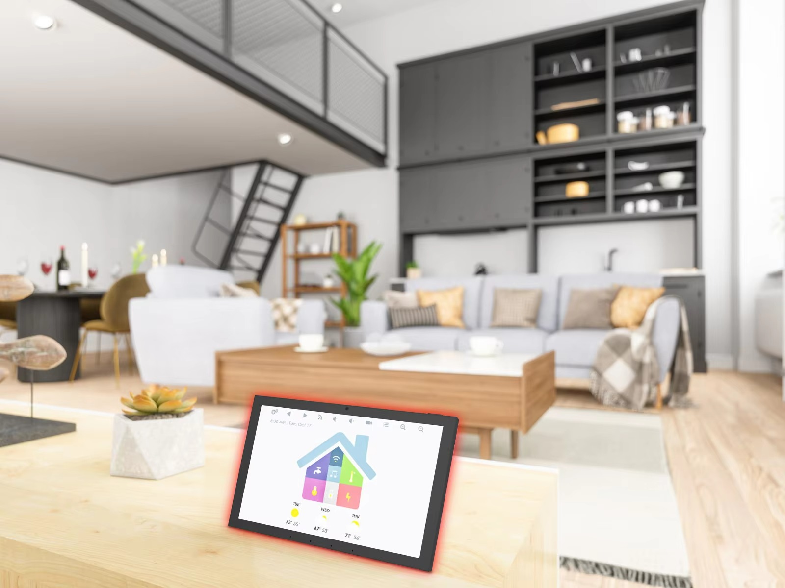 Panel Kontrol Rumah Pintar And - Smart Home Panel ulasan dan harga